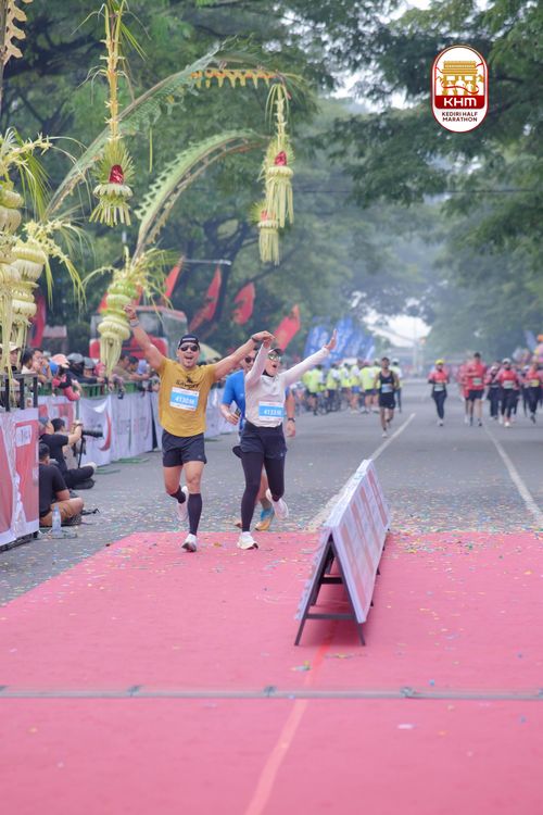 Race photo from Kediri Half Marathon 2025