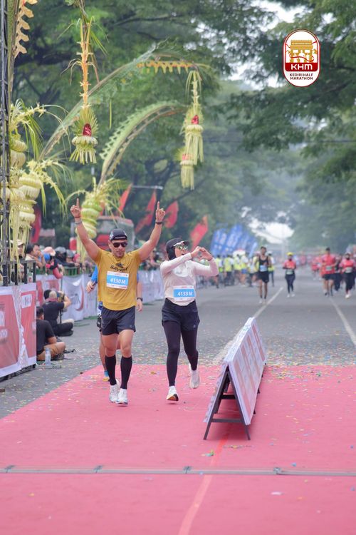 Race photo from Kediri Half Marathon 2025