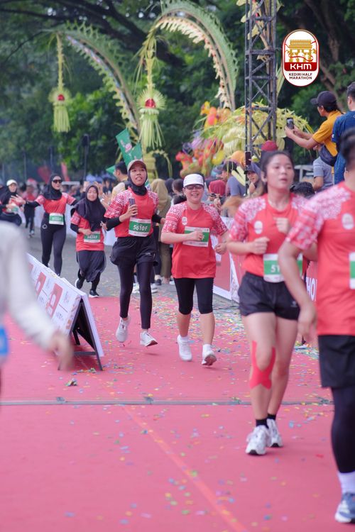 Race photo from Kediri Half Marathon 2025