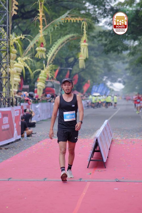 Race photo from Kediri Half Marathon 2025