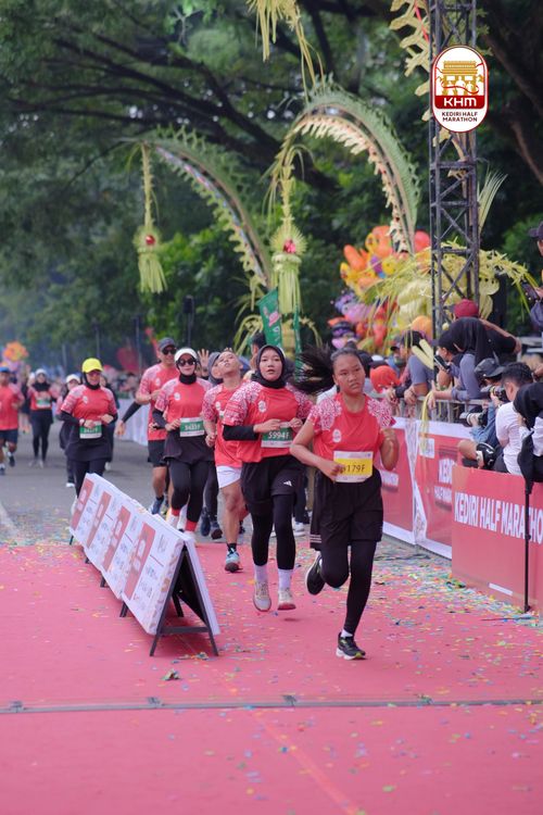 Race photo from Kediri Half Marathon 2025