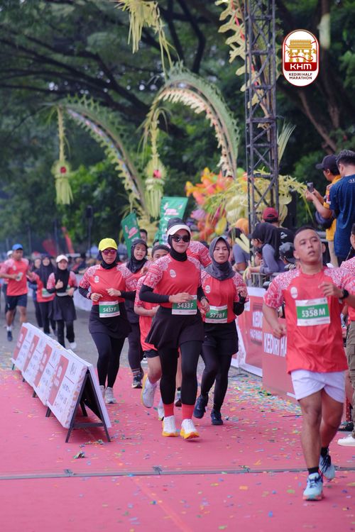 Race photo from Kediri Half Marathon 2025