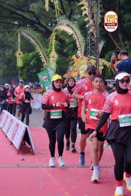 Race photo from Kediri Half Marathon 2025