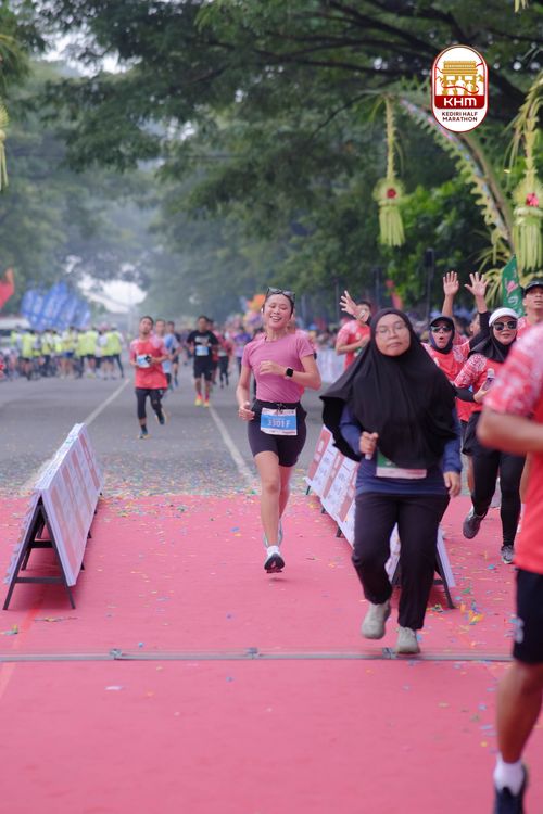 Race photo from Kediri Half Marathon 2025
