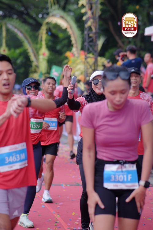 Race photo from Kediri Half Marathon 2025