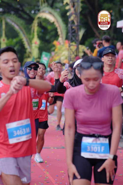 Race photo from Kediri Half Marathon 2025