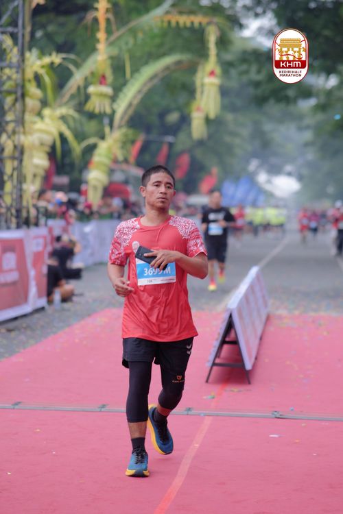 Race photo from Kediri Half Marathon 2025
