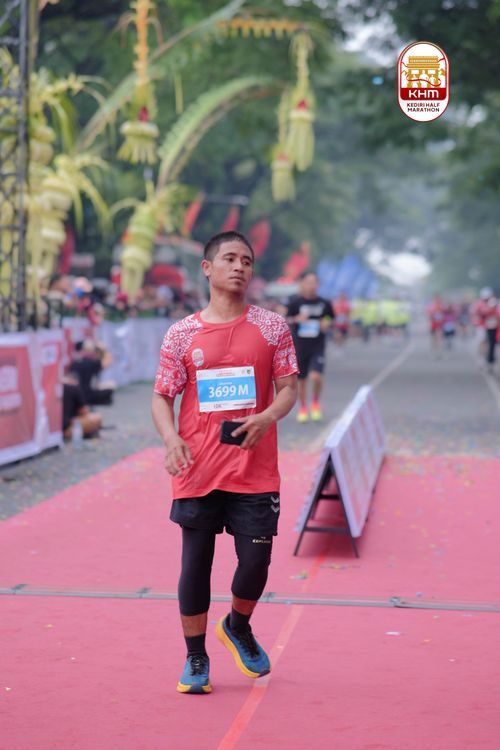 Race photo from Kediri Half Marathon 2025