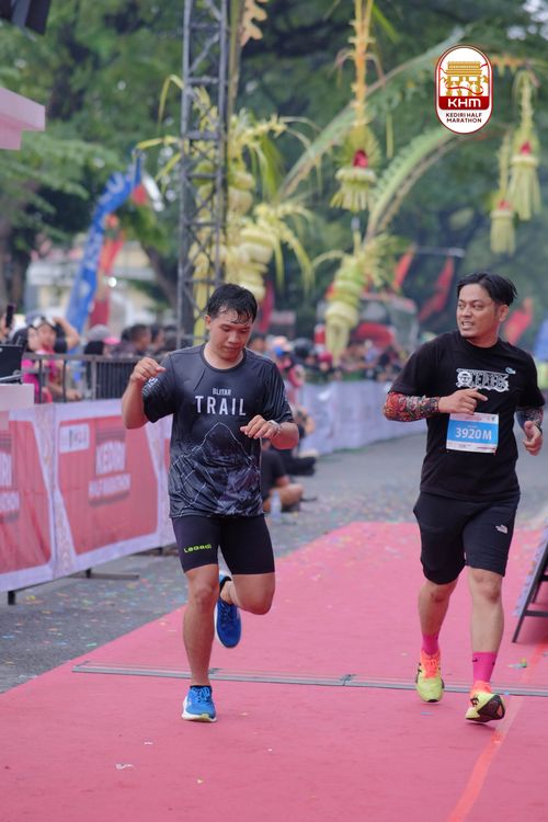 Race photo from Kediri Half Marathon 2025