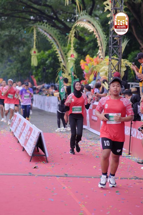 Race photo from Kediri Half Marathon 2025