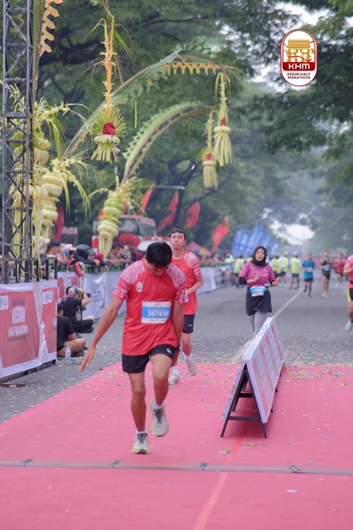 Race photo from Kediri Half Marathon 2025