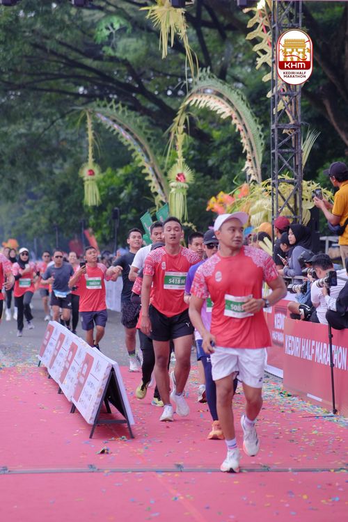 Race photo from Kediri Half Marathon 2025