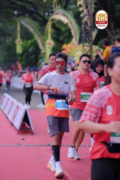 Race photo from Kediri Half Marathon 2025