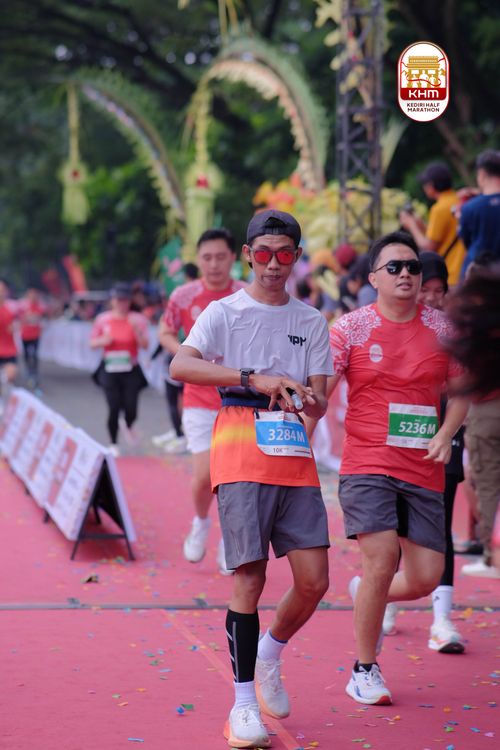 Race photo from Kediri Half Marathon 2025