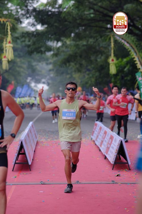 Race photo from Kediri Half Marathon 2025