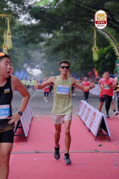 Race photo from Kediri Half Marathon 2025