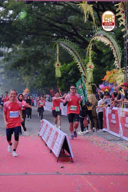 Race photo from Kediri Half Marathon 2025