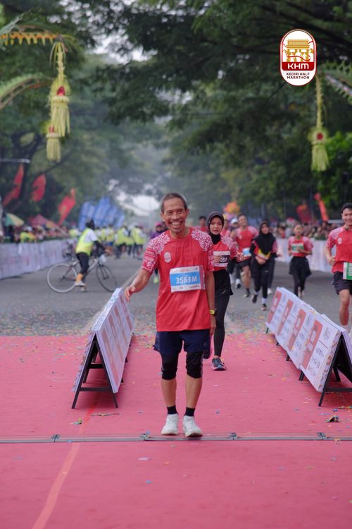 Race photo from Kediri Half Marathon 2025