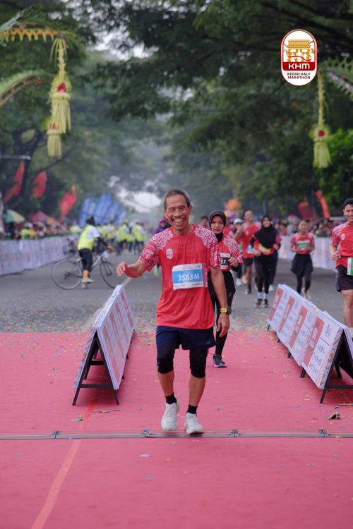 Race photo from Kediri Half Marathon 2025