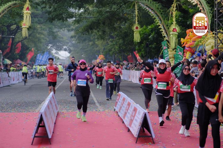 Race photo from Kediri Half Marathon 2025