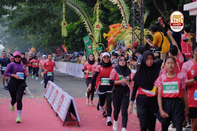 Race photo from Kediri Half Marathon 2025