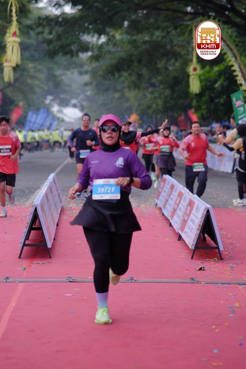 Race photo from Kediri Half Marathon 2025