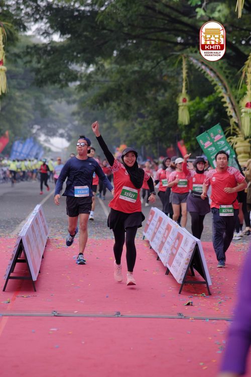 Race photo from Kediri Half Marathon 2025