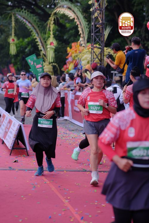 Race photo from Kediri Half Marathon 2025