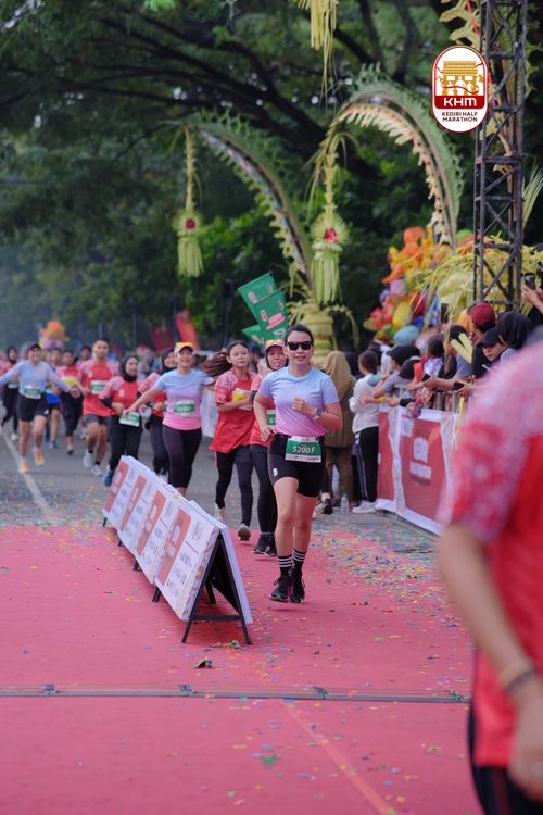 Race photo from Kediri Half Marathon 2025
