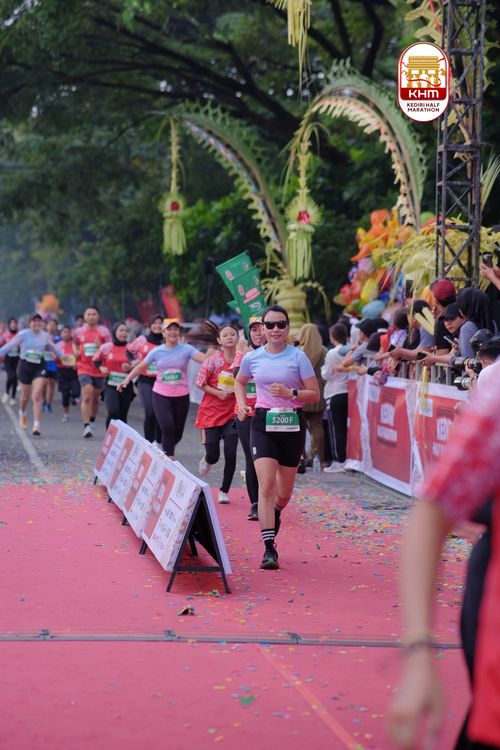 Race photo from Kediri Half Marathon 2025