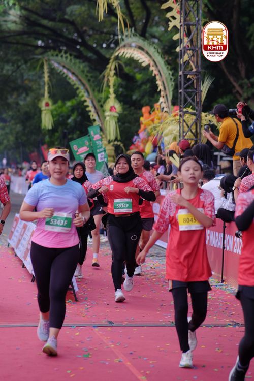 Race photo from Kediri Half Marathon 2025