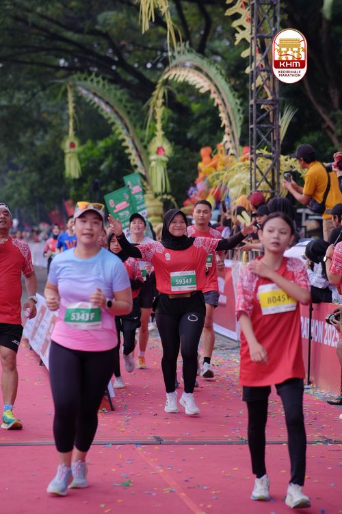 Race photo from Kediri Half Marathon 2025