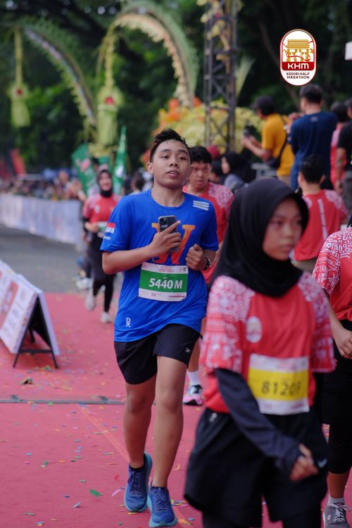 Race photo from Kediri Half Marathon 2025