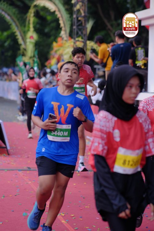 Race photo from Kediri Half Marathon 2025