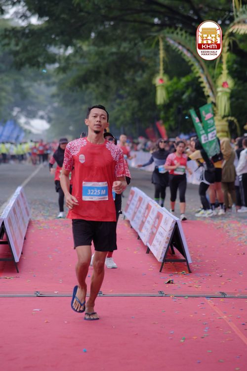 Race photo from Kediri Half Marathon 2025