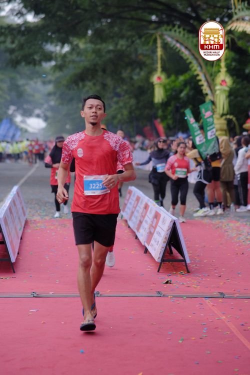 Race photo from Kediri Half Marathon 2025
