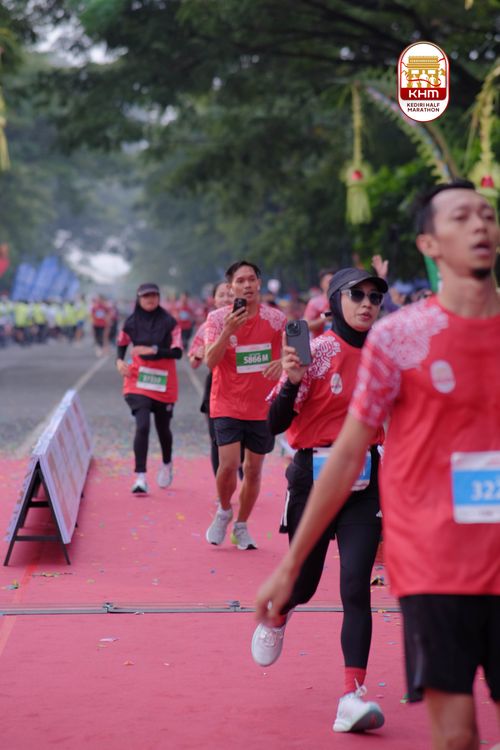 Race photo from Kediri Half Marathon 2025