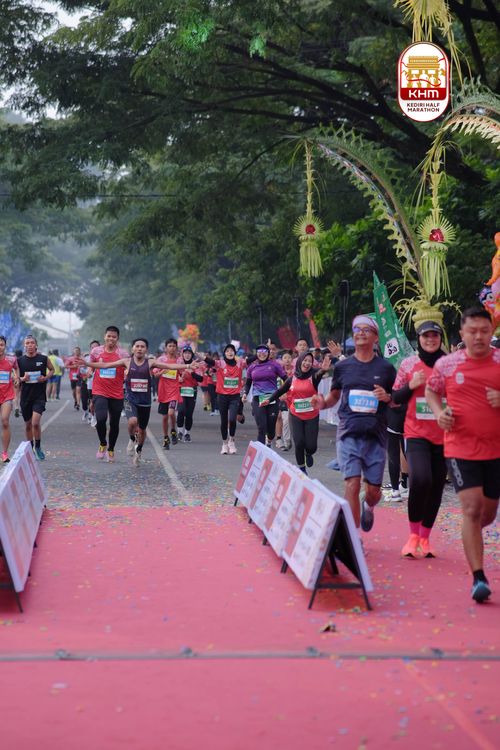 Race photo from Kediri Half Marathon 2025