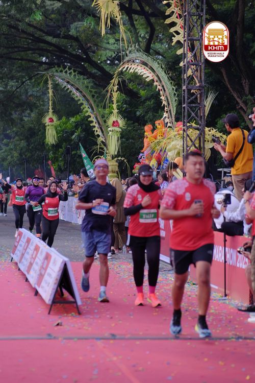 Race photo from Kediri Half Marathon 2025