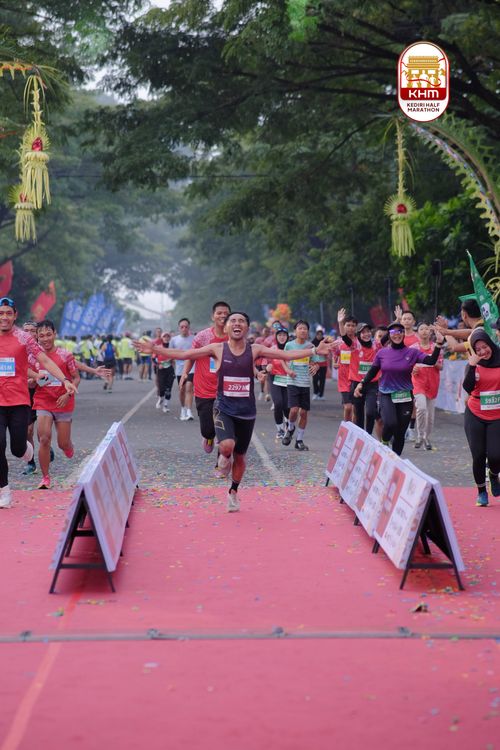 Race photo from Kediri Half Marathon 2025