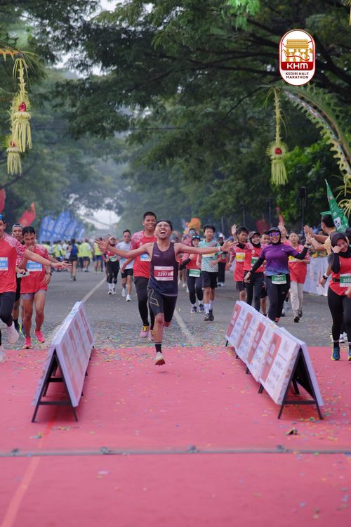 Race photo from Kediri Half Marathon 2025