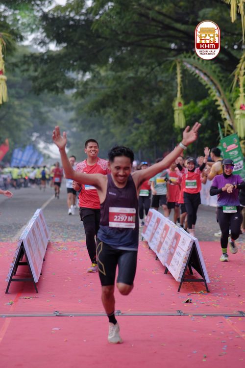 Race photo from Kediri Half Marathon 2025