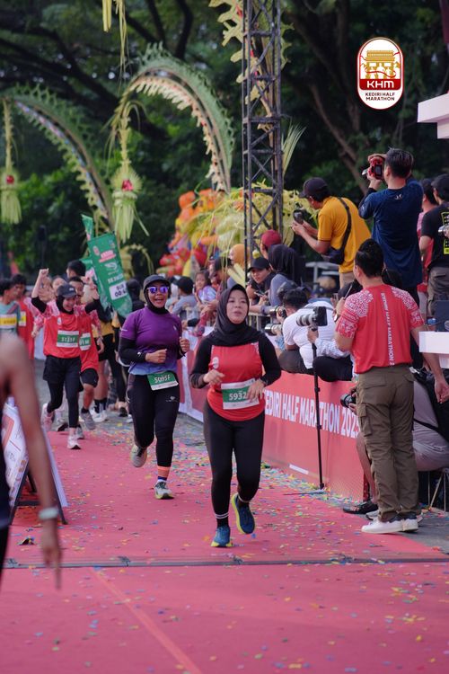 Race photo from Kediri Half Marathon 2025