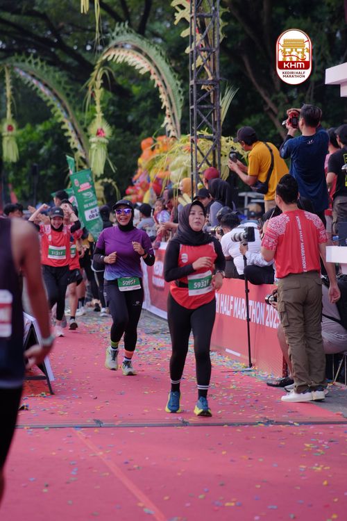Race photo from Kediri Half Marathon 2025