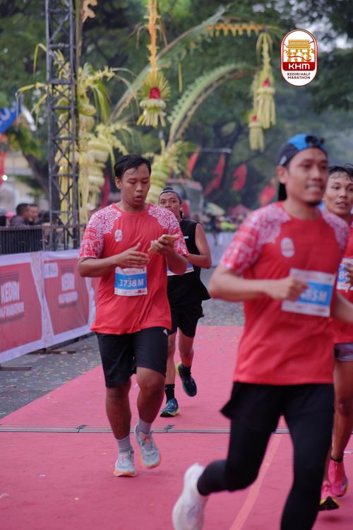 Race photo from Kediri Half Marathon 2025