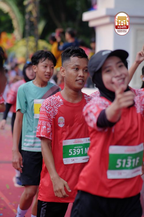 Race photo from Kediri Half Marathon 2025