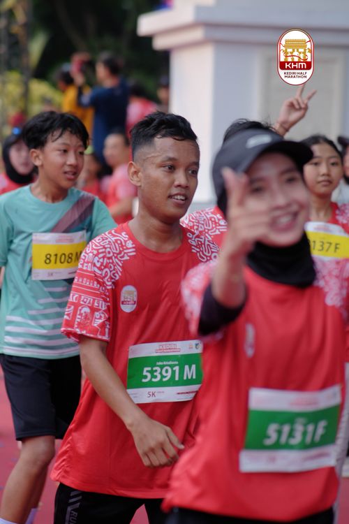Race photo from Kediri Half Marathon 2025