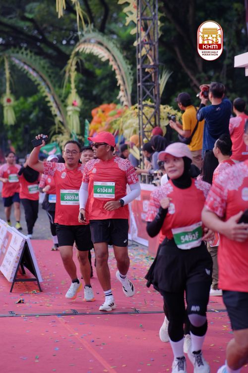 Race photo from Kediri Half Marathon 2025