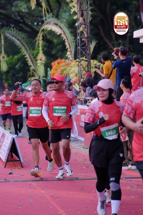 Race photo from Kediri Half Marathon 2025
