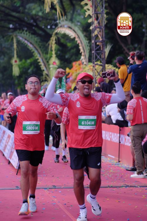 Race photo from Kediri Half Marathon 2025